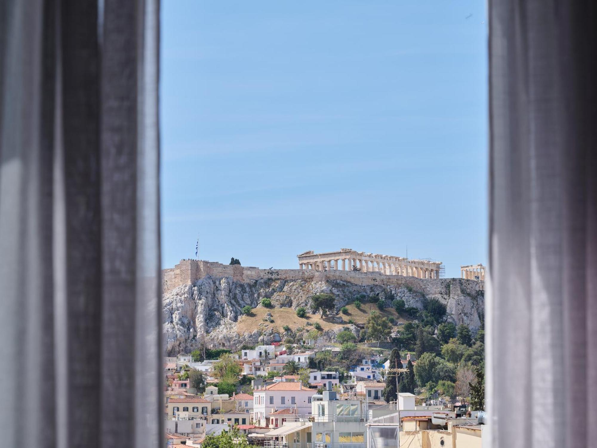 Nur Edge Aparthotel - Acropolis Skyline เอเธนส์ ภายนอก รูปภาพ